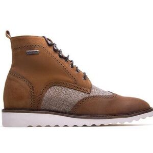 NEW WEECH Leather Chukka Boots – Men’s US 11
